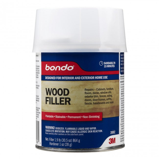 Bondo 20082 Home Solutions Wood Filler, 1 Quarts