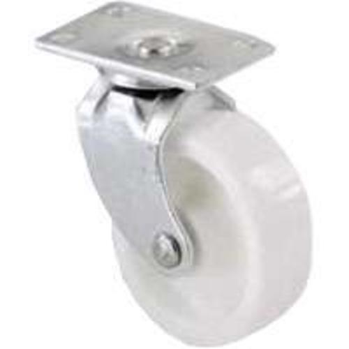 Shepherd Hardware 9054 Plate Caster, 1-5/8", White