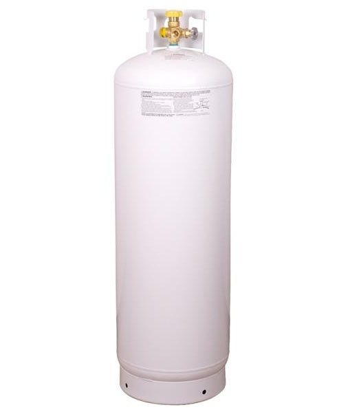 Bernzomatic 282170 Empty Steel Propane Cylinder, 100 Lb