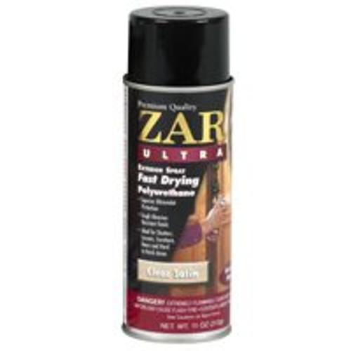 Zar Ultra 34107 Exterior Polyurethane Spray 11 Oz, Satin