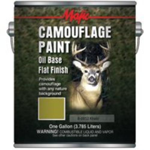 Majic 8-0852-1 Camouflage Paint, 1 Gallon, Khaki