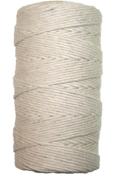 Ben-Mor 60528 Twisted Cotton Twine, #15 Fine x 300', White