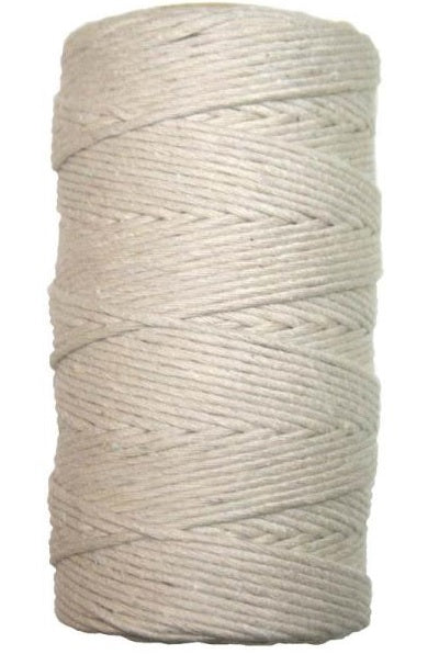 Ben-Mor 60528 Twisted Cotton Twine, #15 Fine x 300&#039;, White