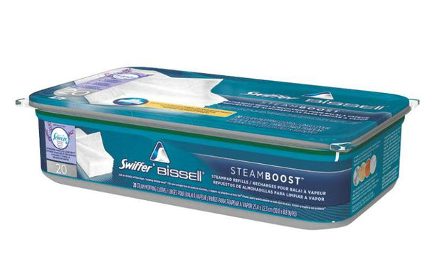 Swiffer 85824 Bissell Steamboost Steampad Refills, Lavender Vanilla & Comfort