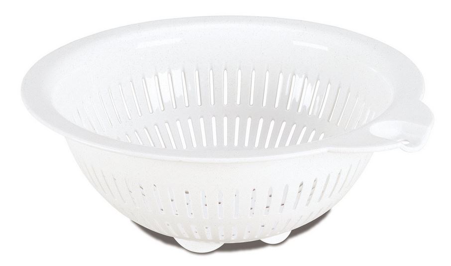 Sterilite 07650012 Colander, Plastic, 4 Quart