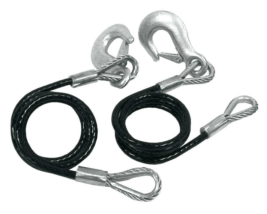 Reese Towpower® 7007500 Vinyl Coated Towing Safety Cable, 40", 5000 Lbs Rated