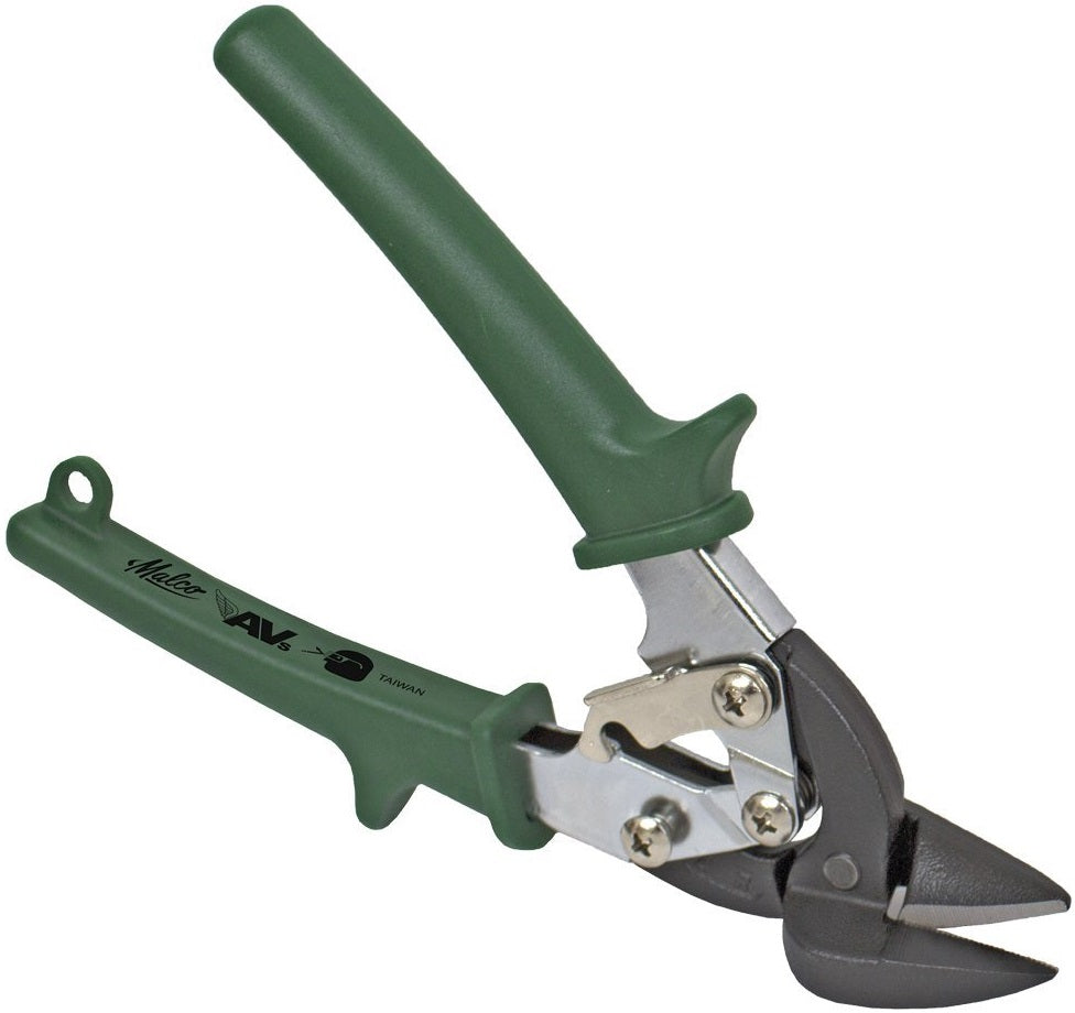 Malco AVM7 EV Mini Offset Aviation Snip, Right Cutting