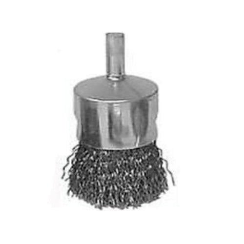 Weiler 36047 Crimped Solid End Wire Brush, 3/4"