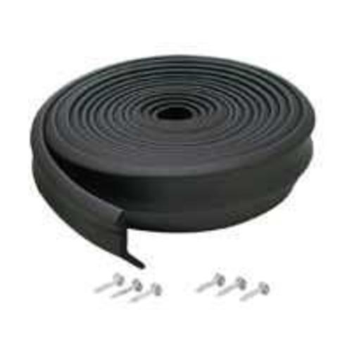 M-D Building Products 03749 Rubber Garage Door Bottom 16', Black