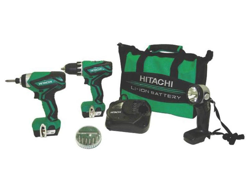 Metabo HPT KC10DFL2M 12V Peak Lithium Ion Driver Drill & Impact Driver Combo Kit