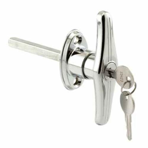 Prime Line GD52122 Locking Tee Handle, Chrome, 5/16"