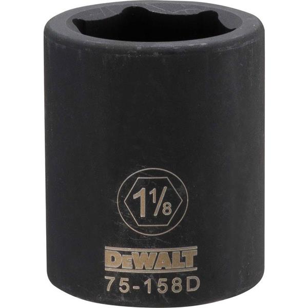 DeWalt DWMT75158OSP Impact Socket SAE, 3/4" Drive,1-1/8"
