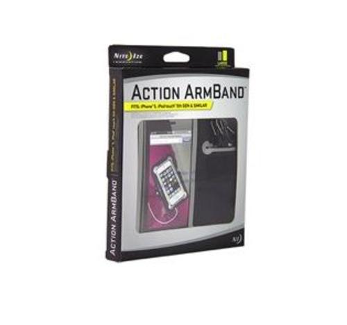 Nite Ize NIPB2-01-R8 Action Armband for iPhone 5, Large