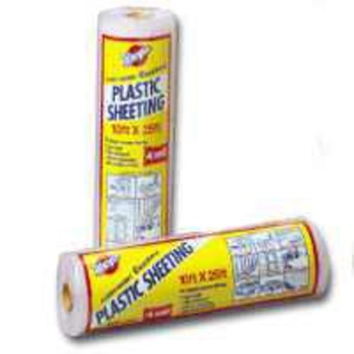Warp&#039;s 6CH10 6 Mil Clear Plastic Sheeting 10&#039; X 25&#039;