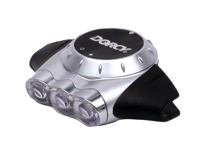 Dorcy 41-2105 Weather Resistant LED Cap Headlight Flashlight With Built-In Clip