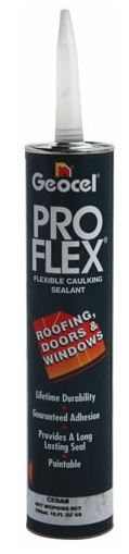 Geocel 26108 Pro Flex Tripolymer Sealant, Cedar, 10 Oz