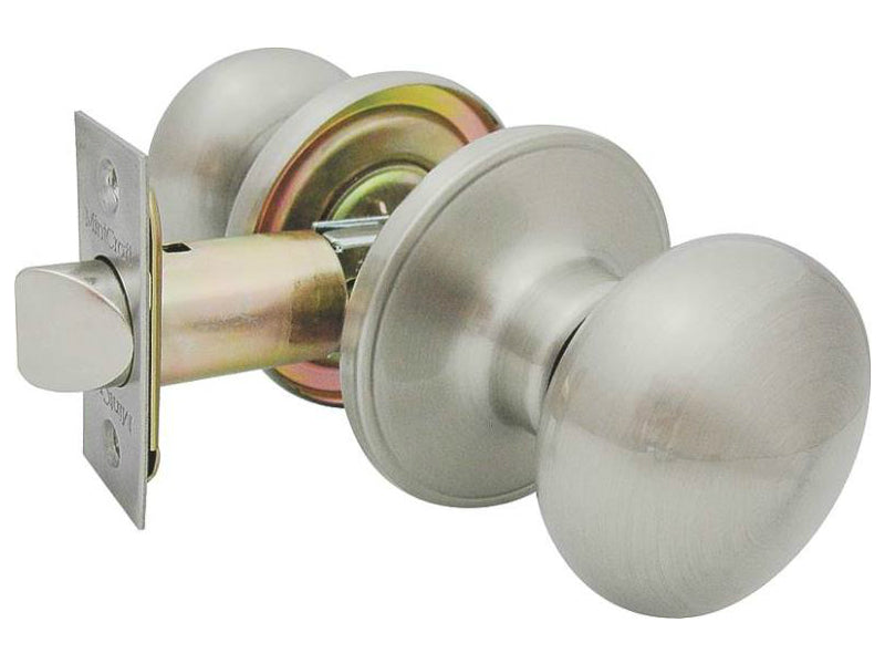 Mintcraft TFX230V Tubular Passage Knob Set, Satin Nickel
