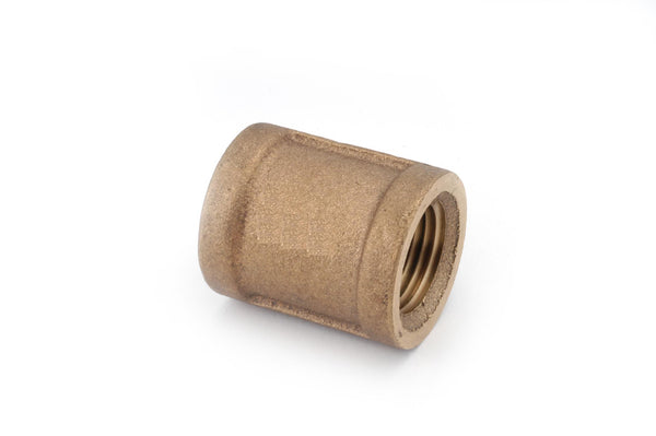 Anderson Metals 738103-24 Brass Pipe Coupling 1-1/2"