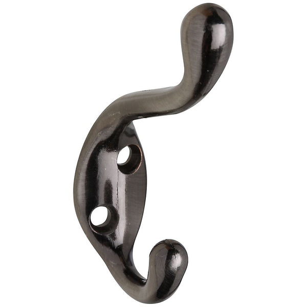 National Hardware N330-894 V166 Heavy Duty Coat/Hat Hooks, Pewter