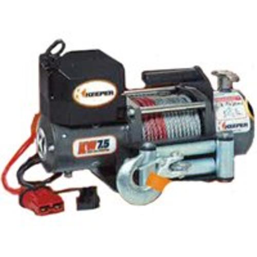Keeper KW75122RM Electric Winch With Remote, 7500 lbs