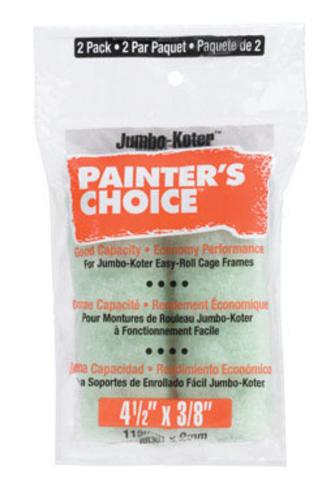 Wooster RR307-4 1/2  Paint Roller Cover, 3/8", 2 Pack