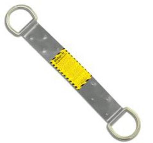 Qual-Craft 00510-QC Ridge 2  Double D-Ring Roof Anchor, Stainless Steel