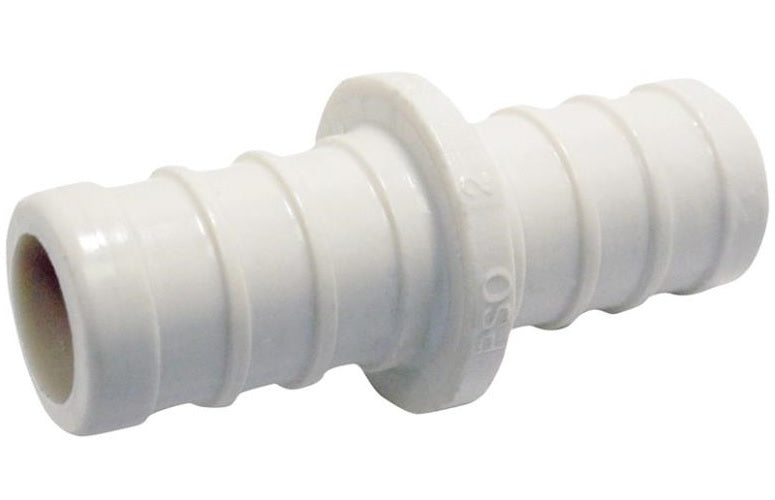 Apollo PXPAC125PK PEX Barb Couplings, 1/2", White, 5/Pk