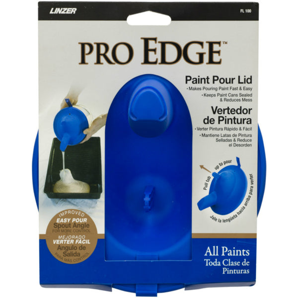 Linzer FL100 Pro Edge Paint Pour Lid, Blue