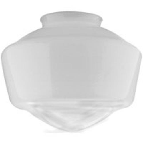 Westinghouse 8552800 Opal Schoolhouse Light Globe, 7" H, 8-1/2" D