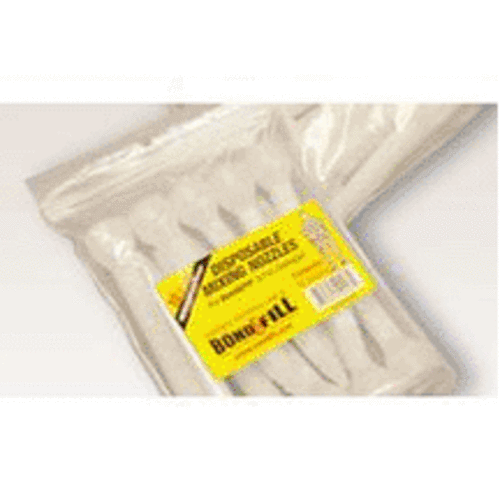 Bond & Fill 160300 Disposable Mixing Nozzle, 1.6 Oz, 10-Pack