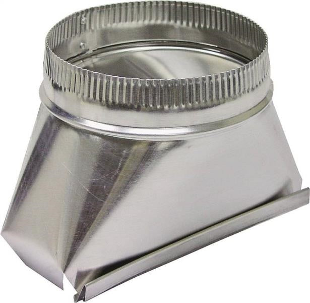 Lambro 120 Round Range Hood Transition, Aluminum
