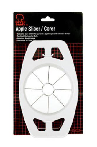 Chef Craft 20021 Apple Slicer & Corer, Stainless Steel, 7"