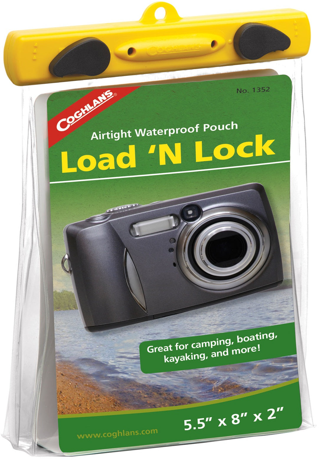 Coghlan's 1352 Load'N Lock Dry Pouch, 8" x 5.5" x 2"