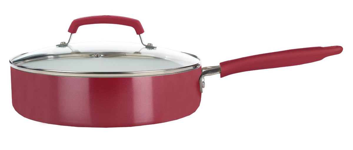 Wearever C9433374 Pure Living Covered Skillet, 3.5 Quart