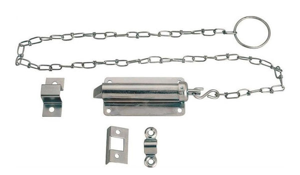 Prosource CL-188-4-PS Steel Chain Bolts,  Zinc Plated, 4"