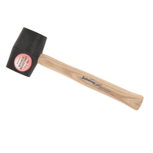 Estwing DH-18 Rubber Mallet 18 Oz, Black