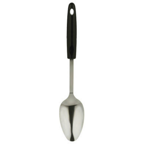 Chef Craft 12930 Select Stainless Steel Basting Spoon w/Black Handle, 12"