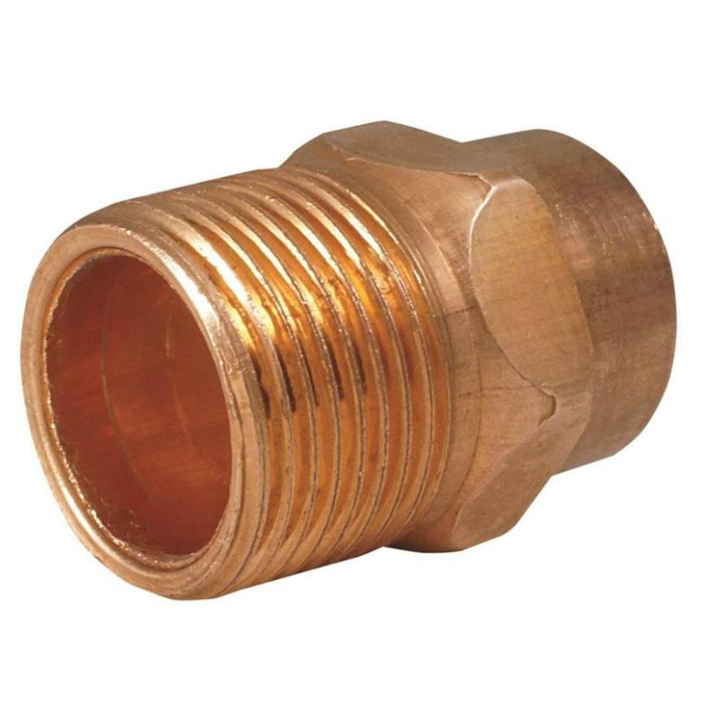 Elkhart 80006 Male Adapter, 3/4" Copper C x MPT, 10/Pack