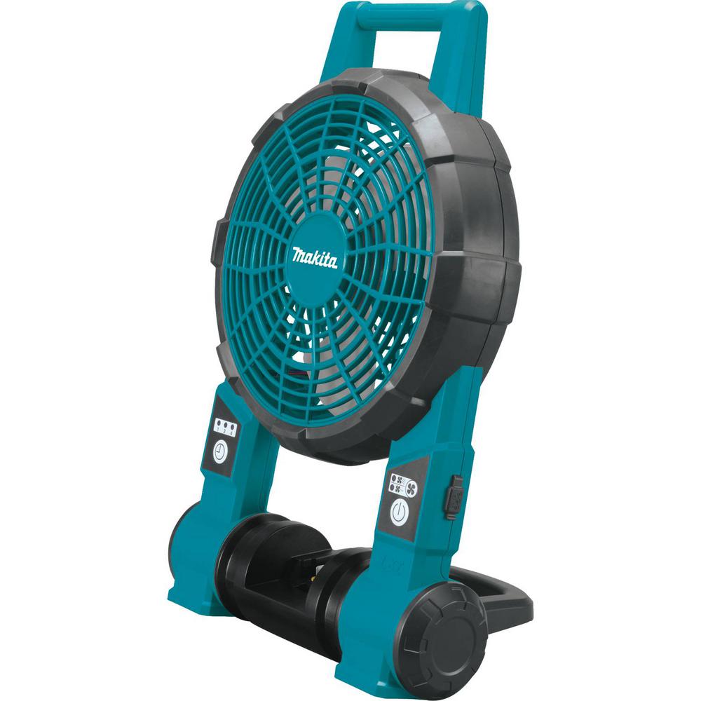 Makita DCF201Z LXT Lithium-Ion Cordless Job Site Fan, 18-Volt