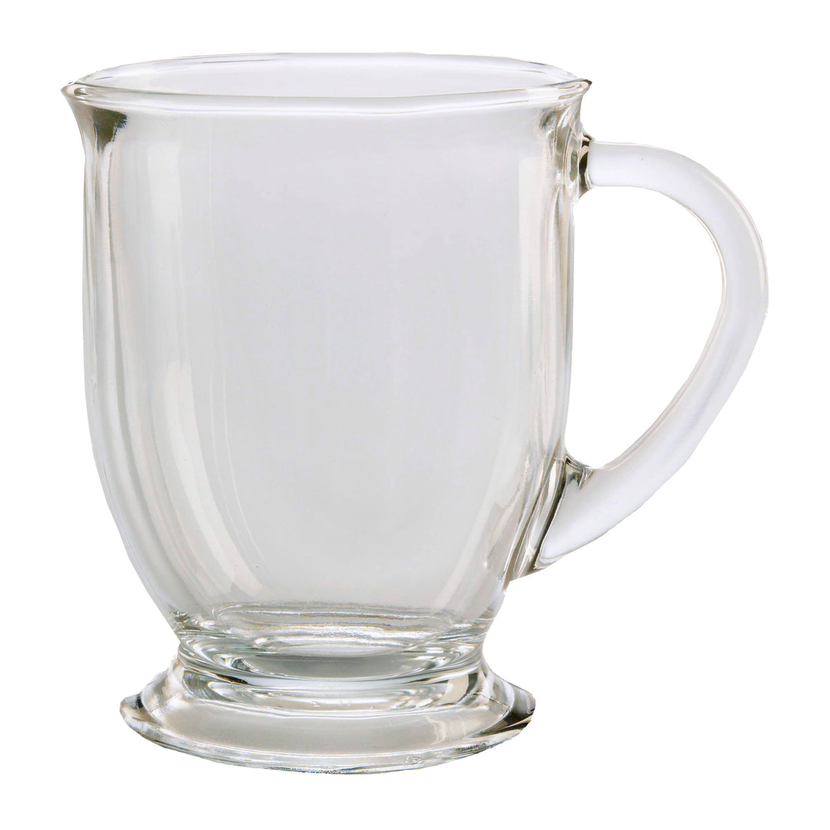 Anchor Hocking 83045A Cafe Mug, 16 Oz., Crystal