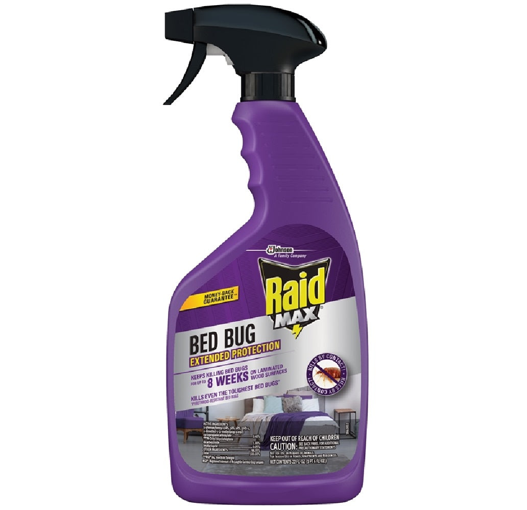 Raid Max 00784 Bed Bug Trigger Spray, 22 Oz