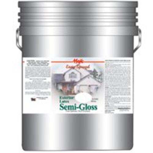 Majic 8-2300-5 Exterior Latex Semi Gloss, 5 Gal, White