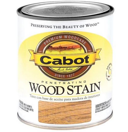 Cabot 8138 Interior Oil Wood Stain, 1/2 Pint, Maple
