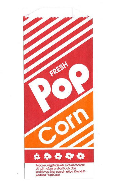 Gold Medal Products 2053 Popcorn Bags, 1 Oz., 1000-Piece