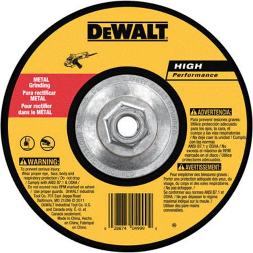 Dewalt DW4548 Grinding Wheel, 1/4"x5/8"