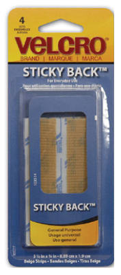 STICKY BACK STRIP BEING  3-1/2" X 3/4"