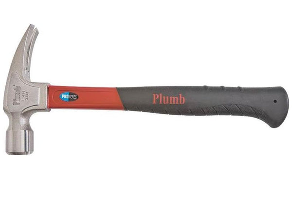 Plumb 11414N/11414 Premium Rip Claw Hammer 22 Oz, Fiberglass