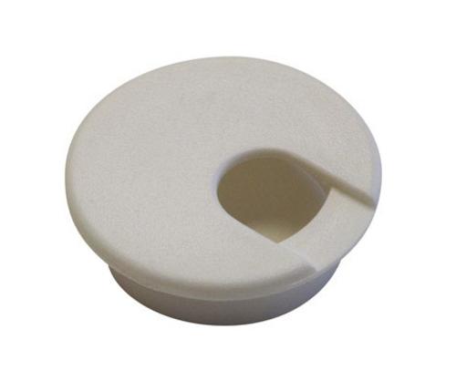 Jandorf 61624 Computer Grommet, White, 2"