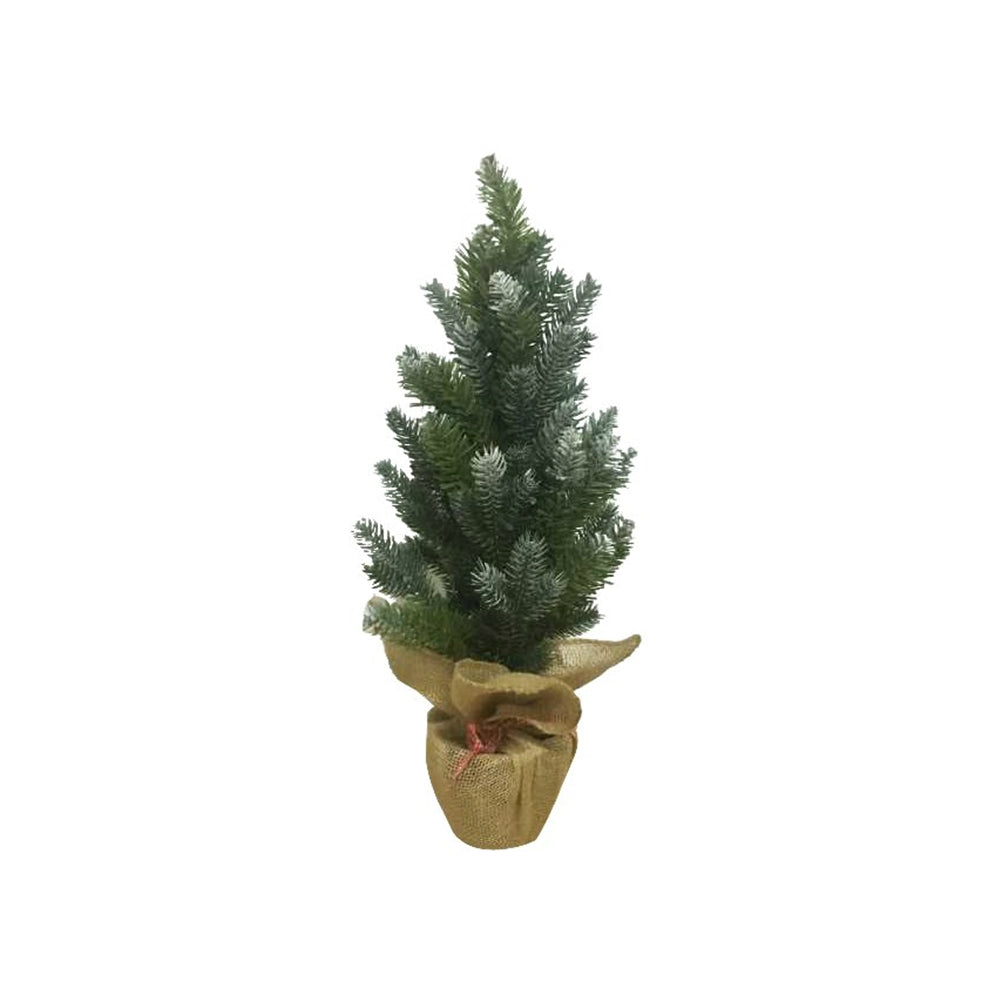 Santas Forest 48424 Burlap Bag Christmas Tree, 24 In