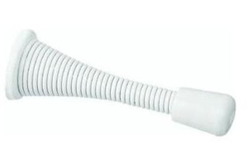 Stanley 807354 Spring Doorstop, White, 3"